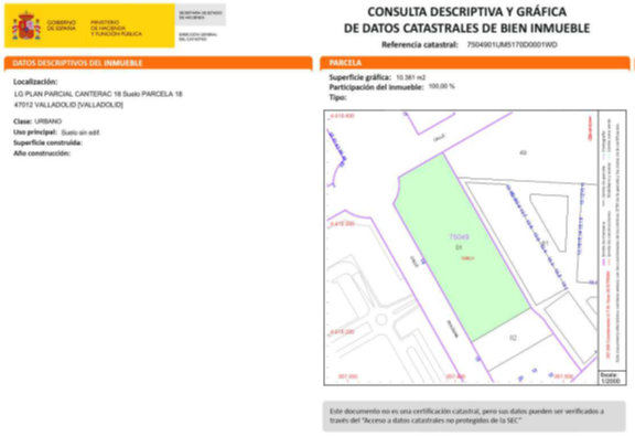 20220303 Centro atención refugiados datos catastrales