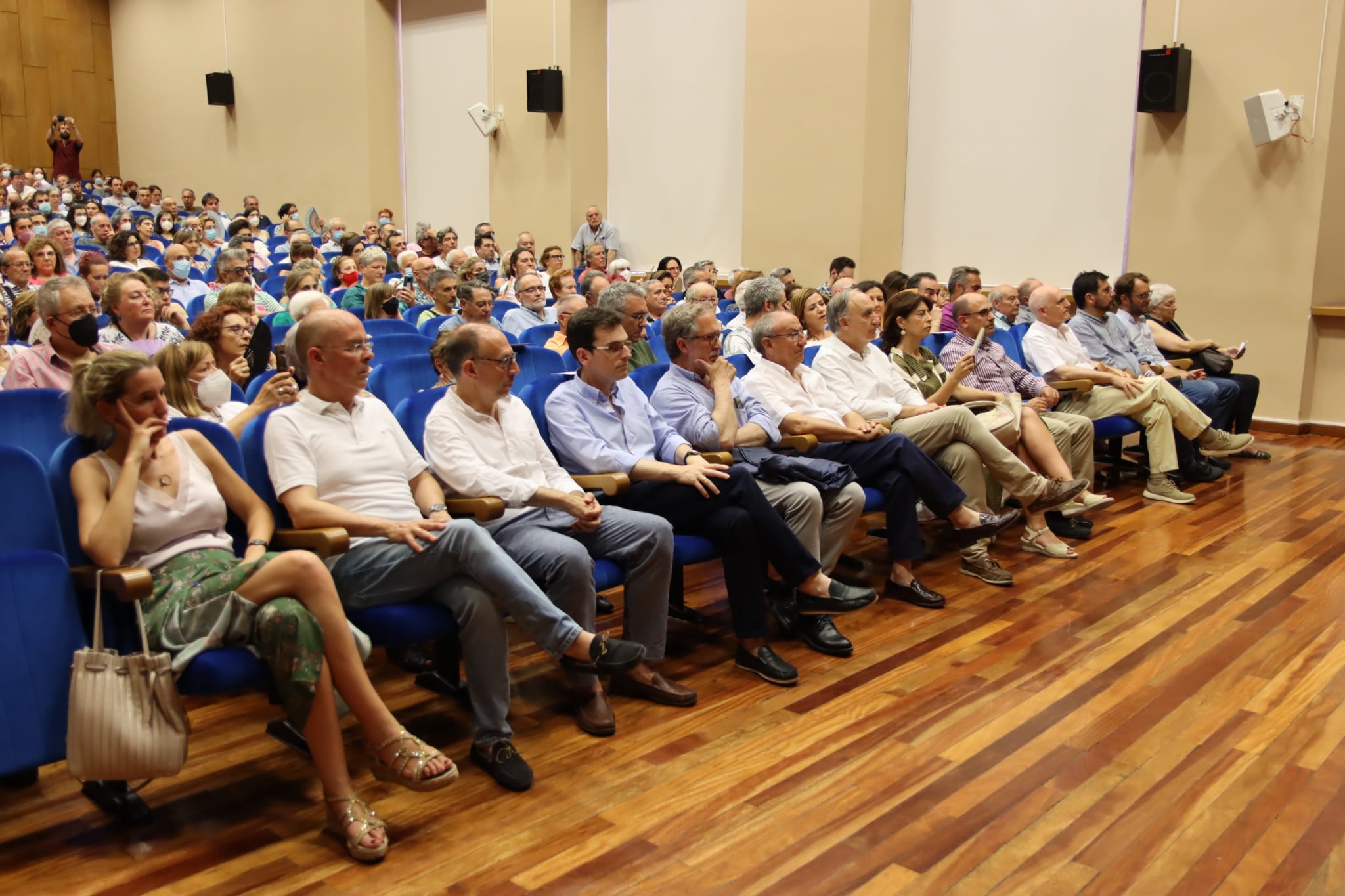 Homenaje. Aula