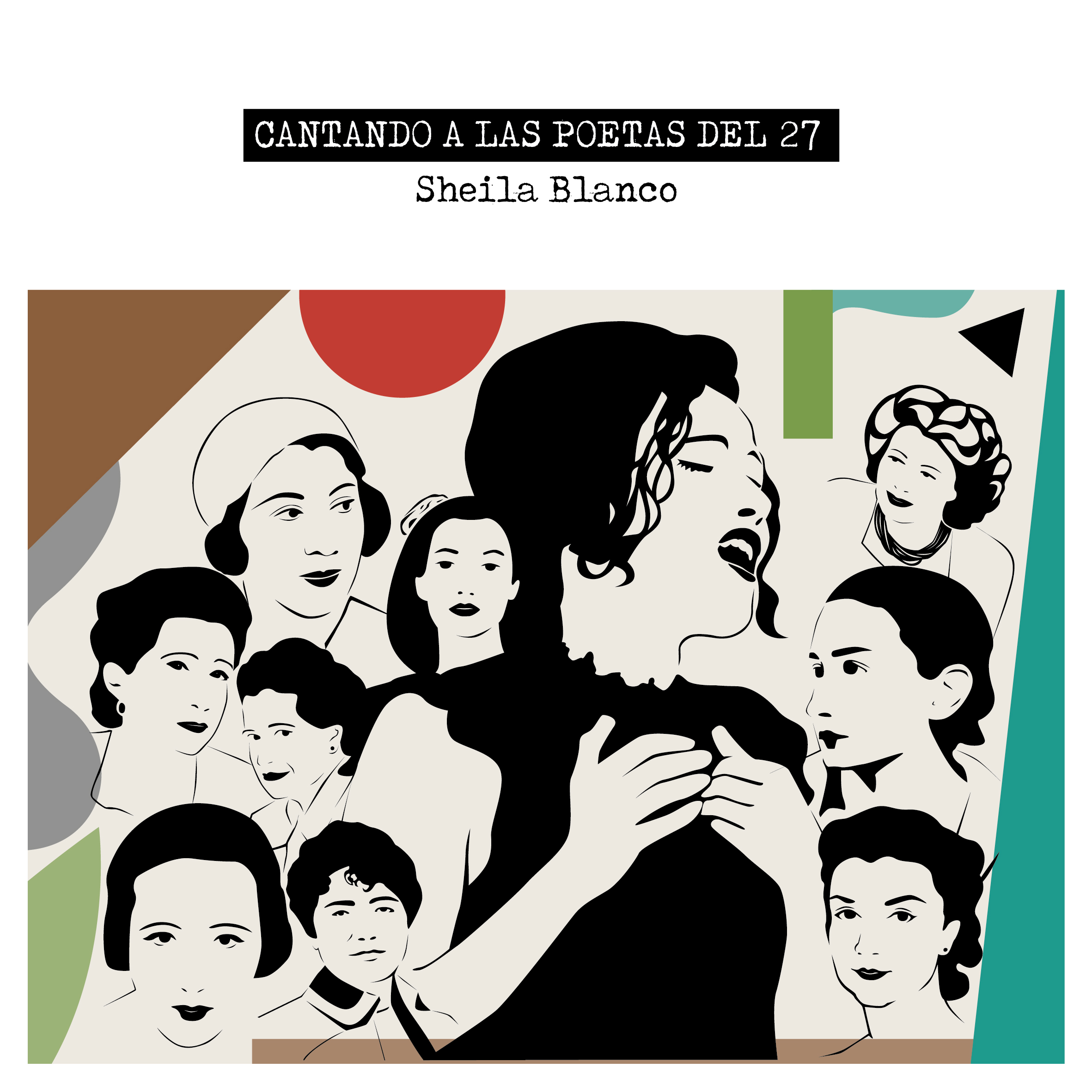 Portada del disco Cantando a lasmujeres del 27