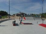 La zona también cuenta con pista de skate