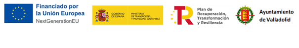 Carril bici Parquesol logo fondos UE 20250502