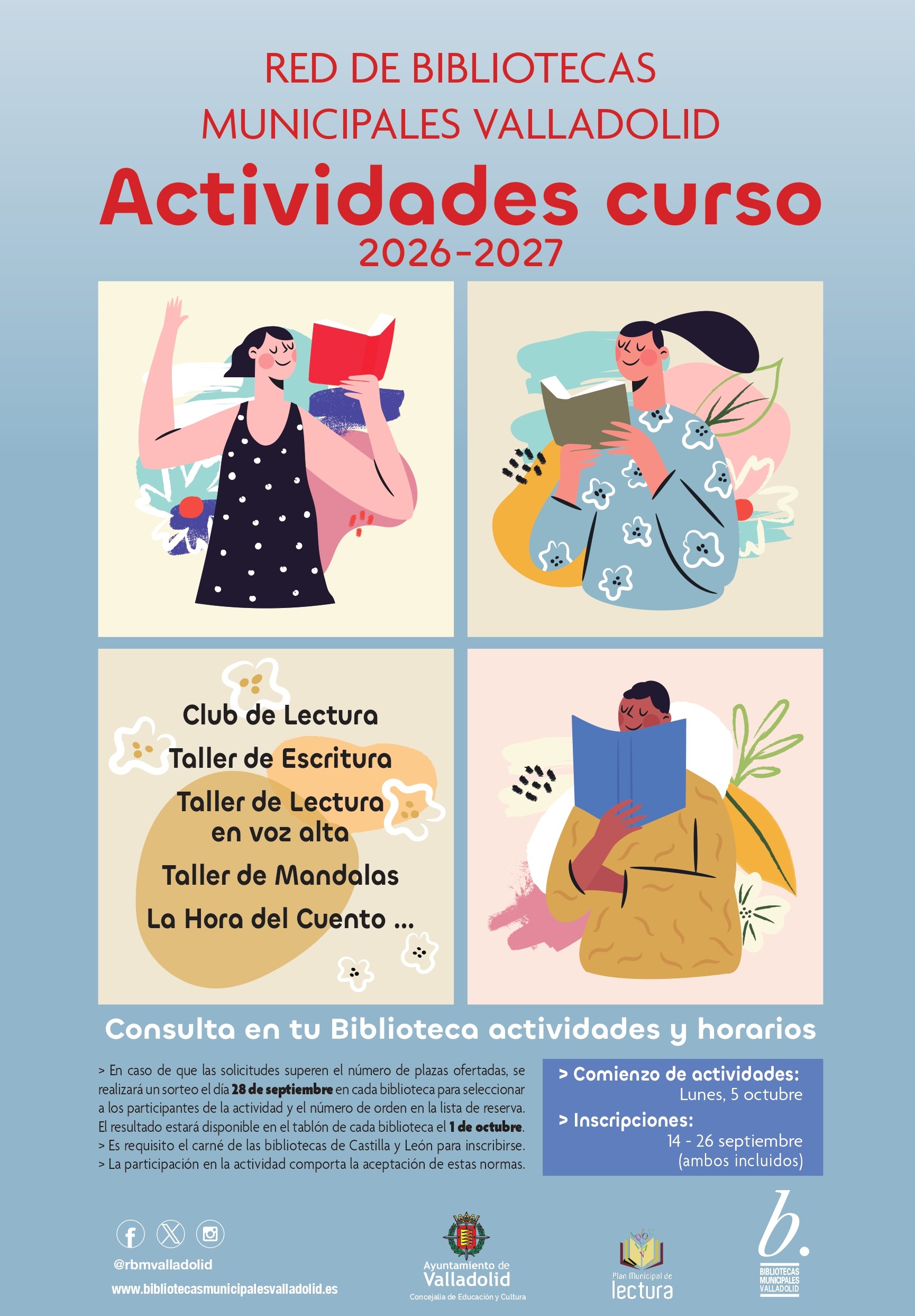 cartel actividades inscripción _curso 2026-27