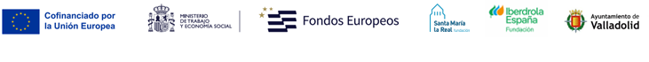 Logos fondos Europeos Fundac Santa María