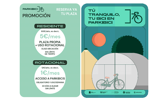 Parkibici promoción enero 2024