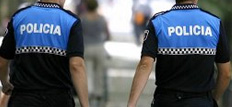 Agentes de la Policía Municipal patrullando