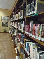 Interior de la biblioteca municipal Francisco Javier Martín Abril