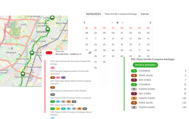 AUVASA nueva web planos