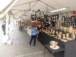 Vista de la Feria instalada en el Campo Grande