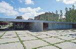 Exterior del centro cívico situado en el barrio de Parquesol