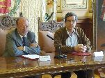 El alcalde y el director de INEA durante la presentación