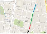 Plano de la zona donde se realizará la poda