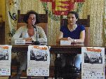 Mercedes Cantalapiedra y Carmen Rodríguez en un momento de la presentación